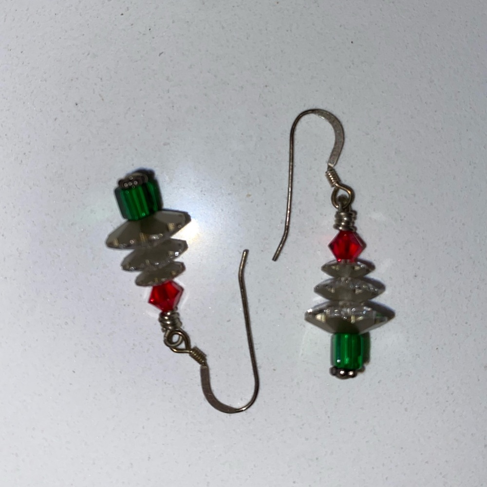 Christmas Tree Earrings